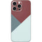 Marsala Triangle Shapes iPhone 16 Pro Max Skin