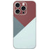 Marsala Triangle Shapes iPhone 16 Pro Skin