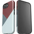 Marsala Triangle Shapes iPhone 16e Impact Case