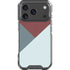 Marsala Triangle Shapes iPhone 18 Pro Clear Case
