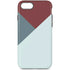 Marsala Triangle Shapes iPhone Cases
