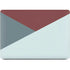 Marsala Triangle Shapes Apple MacBook Air Skin