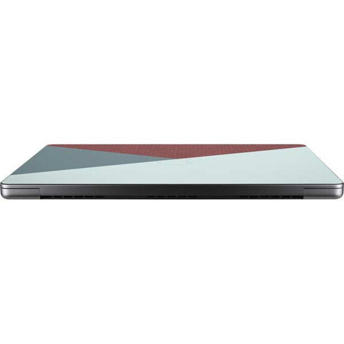 Marsala Triangle Shapes Apple MacBook Pro 14-inch Skin