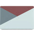 Marsala Triangle Shapes MacBook Skins