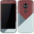 Marsala Triangle Shapes Moto E5 Play Skin