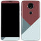 Marsala Triangle Shapes Moto E5 Plus Skin