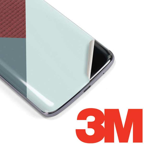 Marsala Triangle Shapes Moto E5 Plus Skin