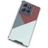 Marsala Triangle Shapes Moto G 5G (2025) Clear Case