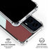 Marsala Triangle Shapes Moto G Power 5G (2024) Clear Case