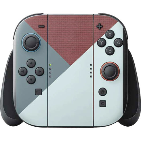 Marsala Triangle Shapes Nintendo Switch 2 (2025) with Joy-Con Skin