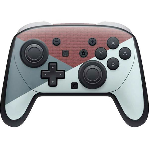 Marsala Triangle Shapes Nintendo Skins