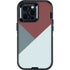 Marsala Triangle Shapes Otterbox Defender iPhone Skin