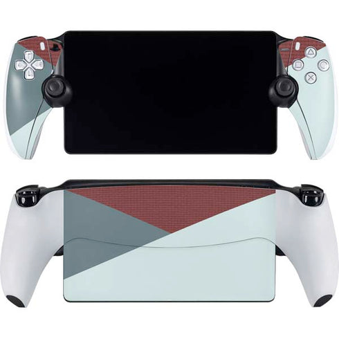 Marsala Triangle Shapes PlayStation Portal Remote Player Skin