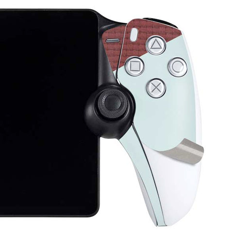 Marsala Triangle Shapes PlayStation Portal Remote Player Skin