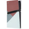 Marsala Triangle Shapes PS5 Pro Console Skin
