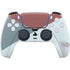 Marsala Triangle Shapes PS5 Pro Disk Bundle Skin