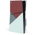 Marsala Triangle Shapes PlayStation PS5 Skins