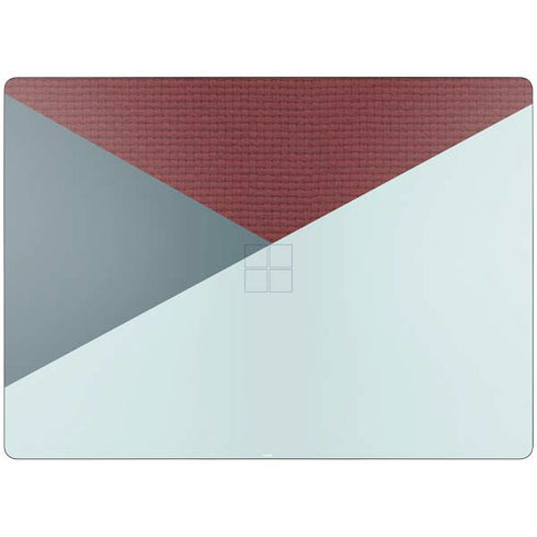 Marsala Triangle Shapes Surface Laptop 7 15in Skin