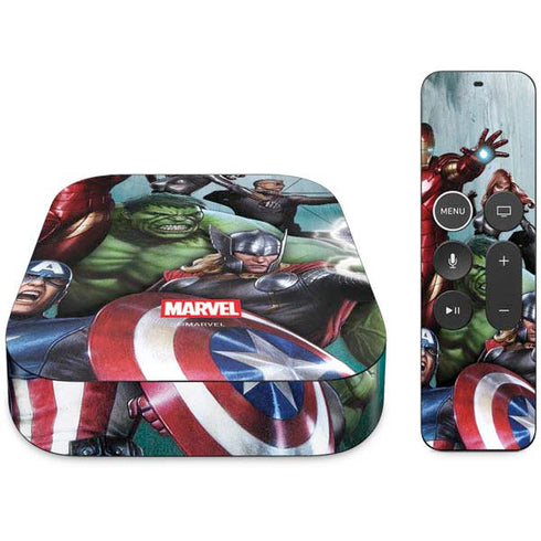 Marvel Avengers Assemble Apple TV Skin