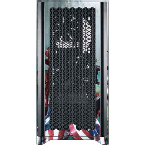 Marvel Avengers Assemble Corsair 4000D Tempered Glass Mid-Tower ATX Case Skin