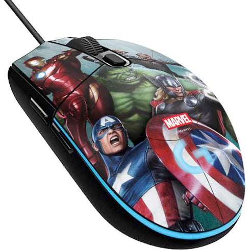Marvel Avengers Assemble G203 Prodigy RGB Wired Gaming Mouse Skin
