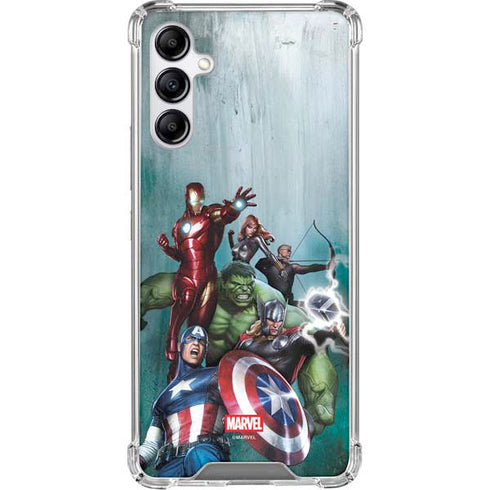 Marvel Avengers Assemble Galaxy A15 5G Clear Case