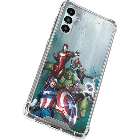 Marvel Avengers Assemble Galaxy A15 5G Clear Case