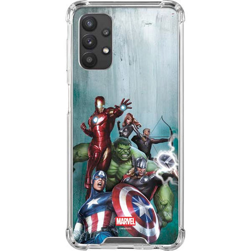 Marvel Avengers Assemble Galaxy A32 5G Clear Case