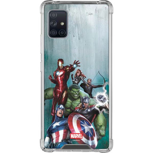 Marvel Avengers Assemble Galaxy A51 5G Clear Case
