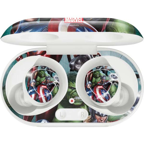 Marvel Avengers Assemble Galaxy Buds Plus Skin