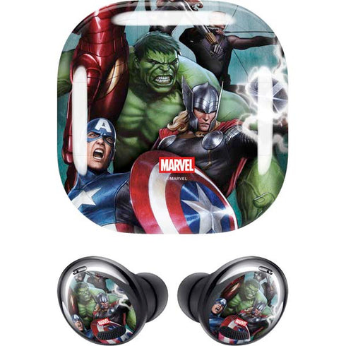 Marvel Avengers Assemble Galaxy Buds Pro Skin