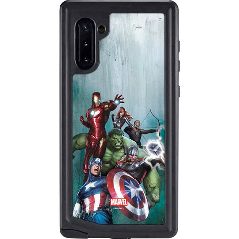 Marvel Avengers Assemble Galaxy Note 10 Waterproof Case