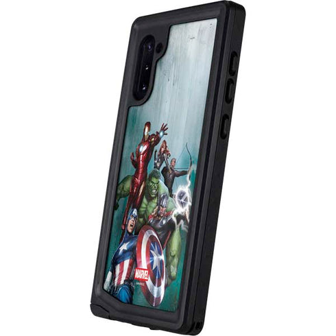 Marvel Avengers Assemble Galaxy Note 10 Waterproof Case