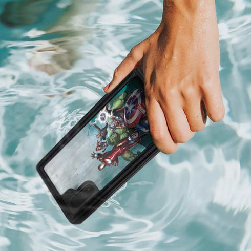 Marvel Avengers Assemble Galaxy Note 10 Waterproof Case