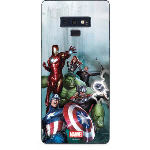 Marvel Avengers Assemble Galaxy Note 9 Skin
