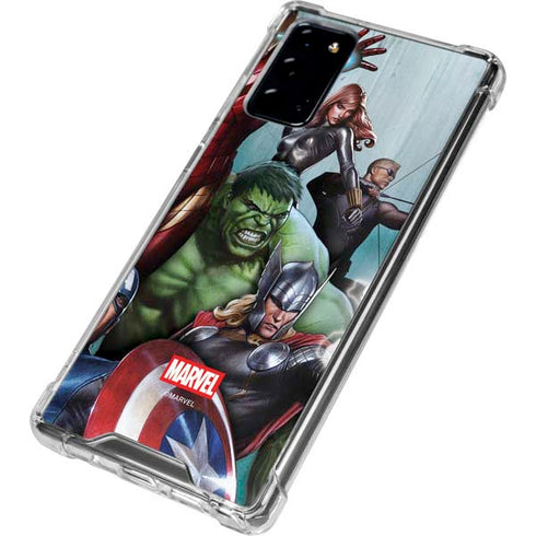 Marvel Avengers Assemble Galaxy Note20 5G Clear Case