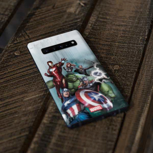 Marvel Avengers Assemble Galaxy S10 Plus Skin