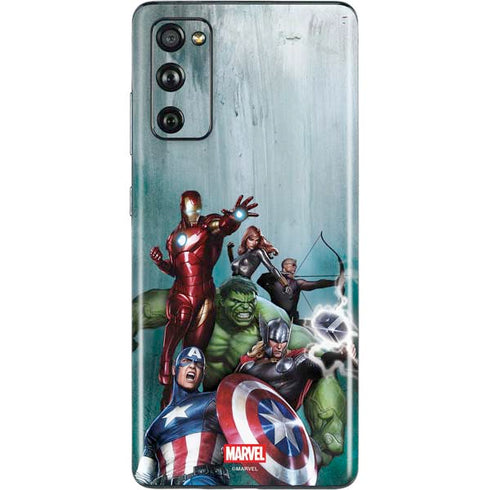 Marvel Avengers Assemble Galaxy S20 Fan Edition Skin