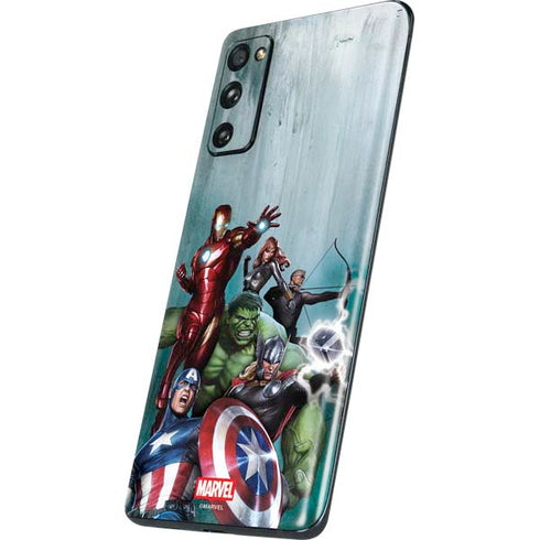 Marvel Avengers Assemble Galaxy S20 Fan Edition Skin