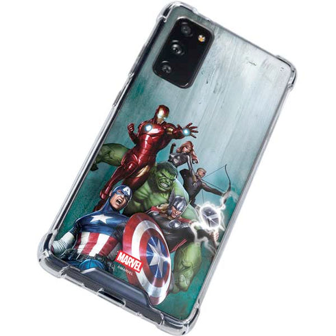 Marvel Avengers Assemble Galaxy S20 FE Clear Case