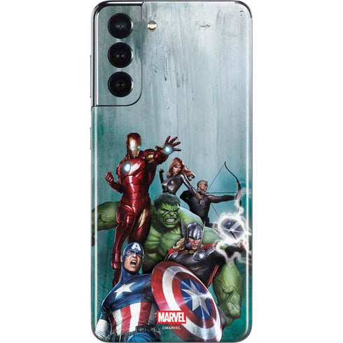 Marvel Avengers Assemble Galaxy S21 5G Skin