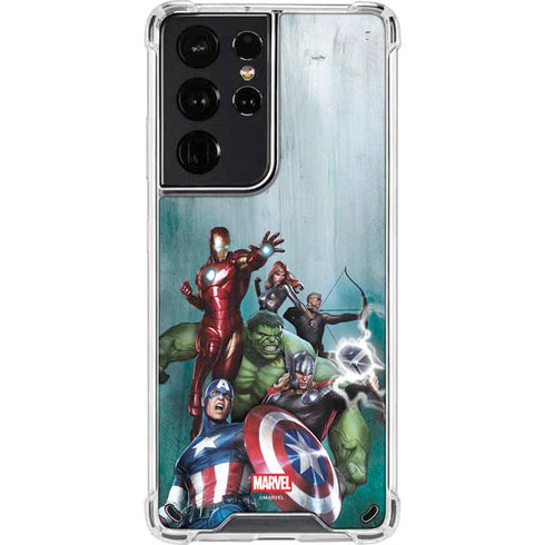 Marvel Avengers Assemble Galaxy S21 Ultra 5G Clear Case