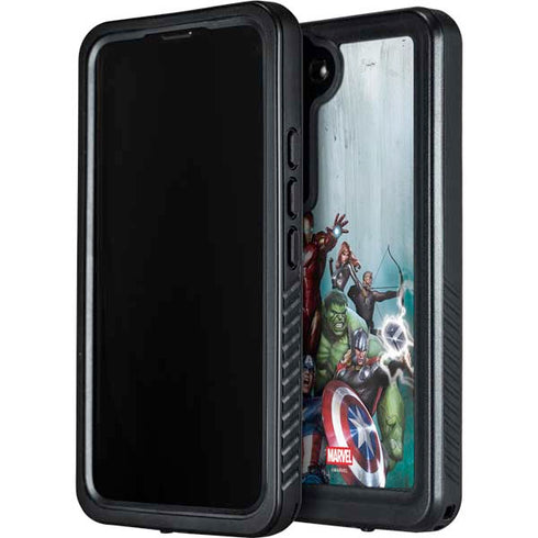 Marvel Avengers Assemble Galaxy S23 Plus Waterproof Case