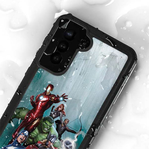 Marvel Avengers Assemble Galaxy S23 Plus Waterproof Case