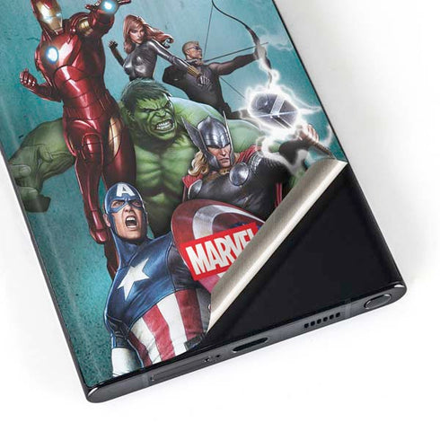 Marvel Avengers Assemble Galaxy S23 Ultra Skin