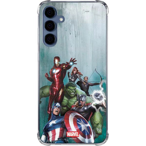 Marvel Avengers Assemble Galaxy S24 Clear Case