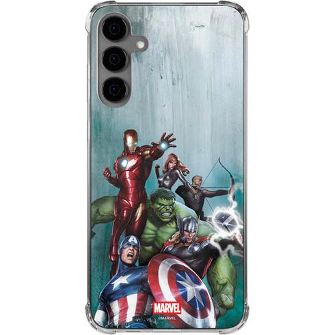 Marvel Avengers Assemble Galaxy S24 Plus Clear Case