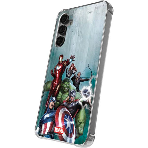 Marvel Avengers Assemble Galaxy S24 Plus Clear Case
