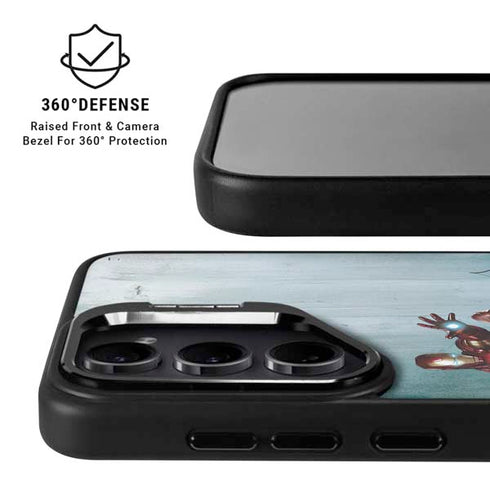 Marvel Avengers Assemble Galaxy S25 Kickstand Case