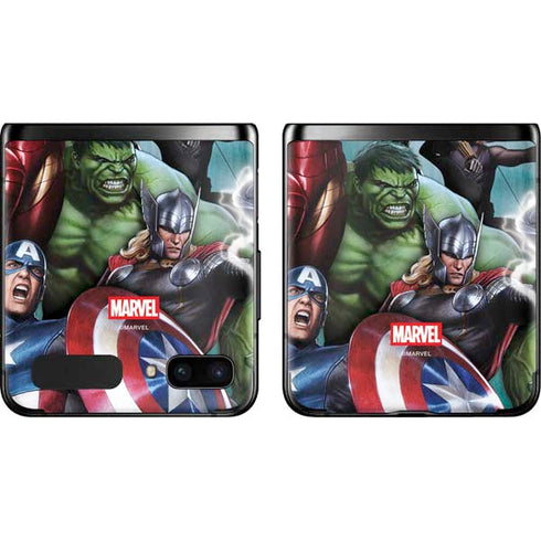Marvel Avengers Assemble Galaxy Z Flip Skin